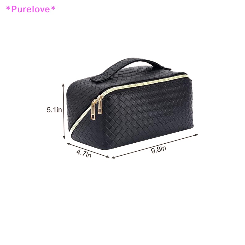 Túi Da PU Đựng Mỹ Phẩm Du Lịch Sức Chứa Lớn Cho Nữ Mới