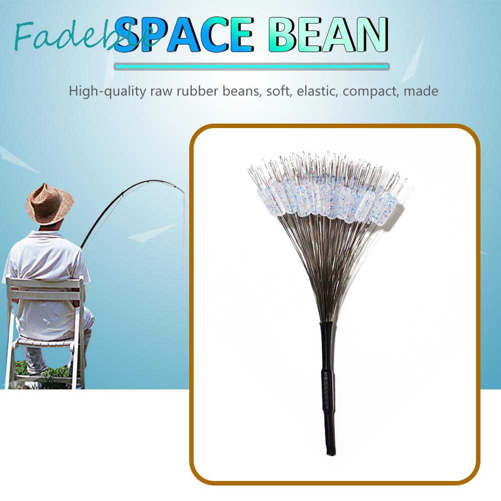 Set 100 Phao Câu Cá Bằng Silicone Tiện Dụng