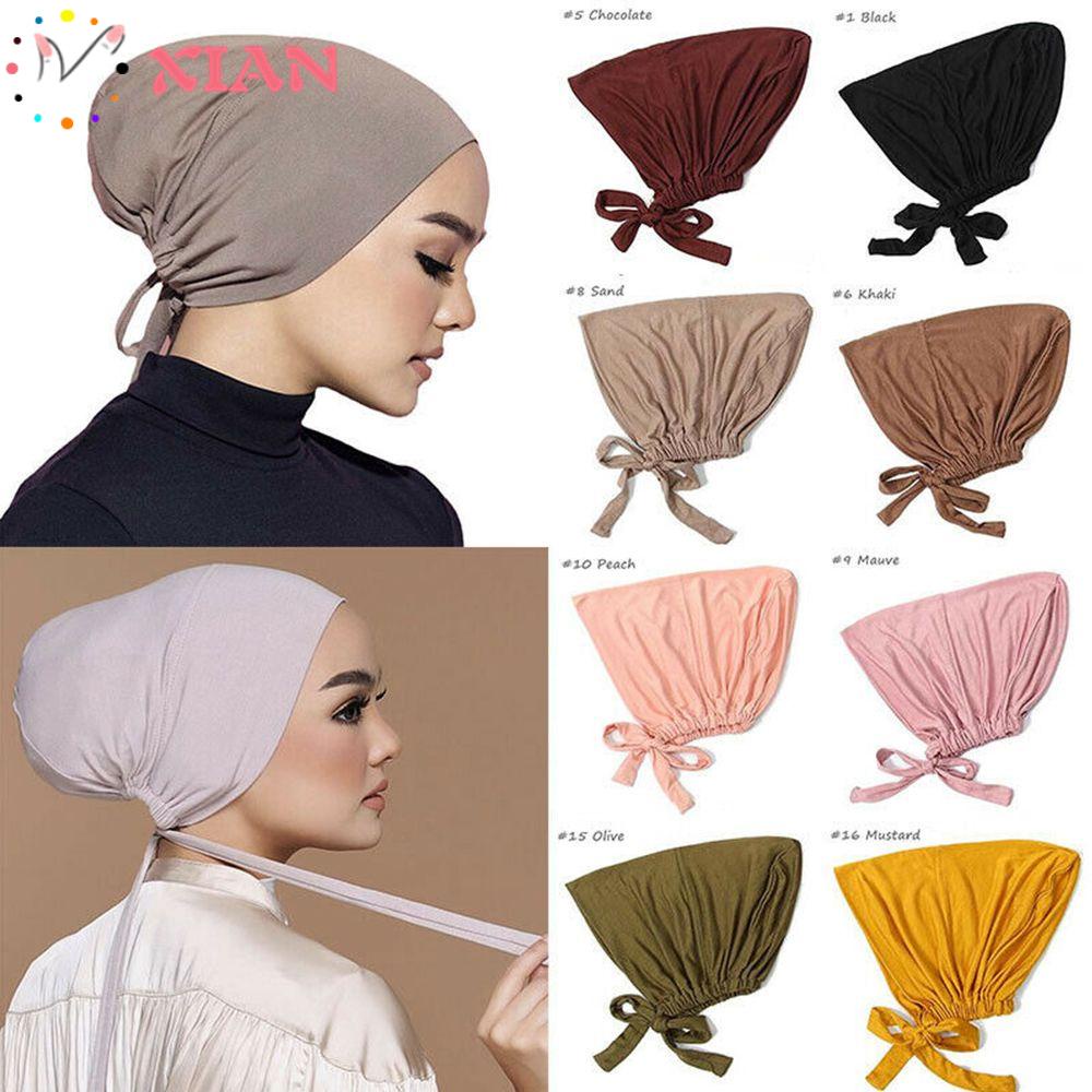 Xiantin Mũ Turban Co Giãn Có Thể Điều Chỉnh Kích Cỡ
