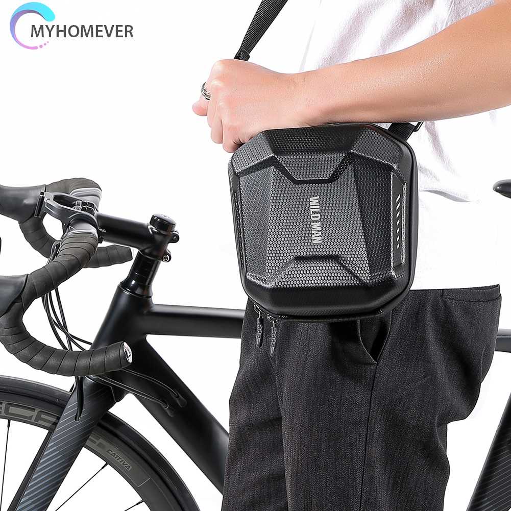 Túi Đeo Vai Họa Tiết Phản Quang Gắn Phía Trước Xe Đạp
