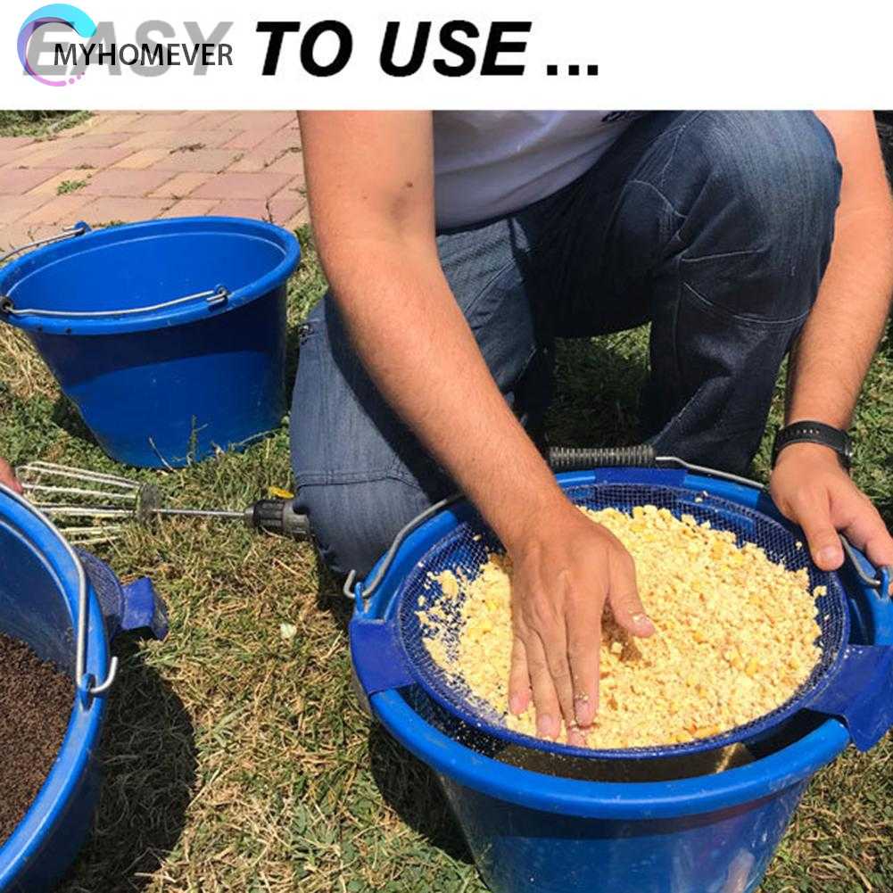 Dụng Cụ Trộn Mồi Câu Cá Bằng Thép Không Gỉ Tiện Dụng