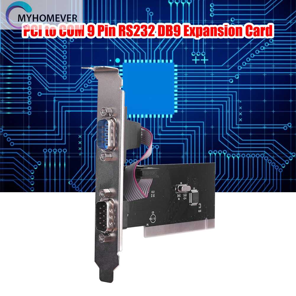 Thẻ Mở Rộng PCI Sang COM 9 Pin RS232 DB9