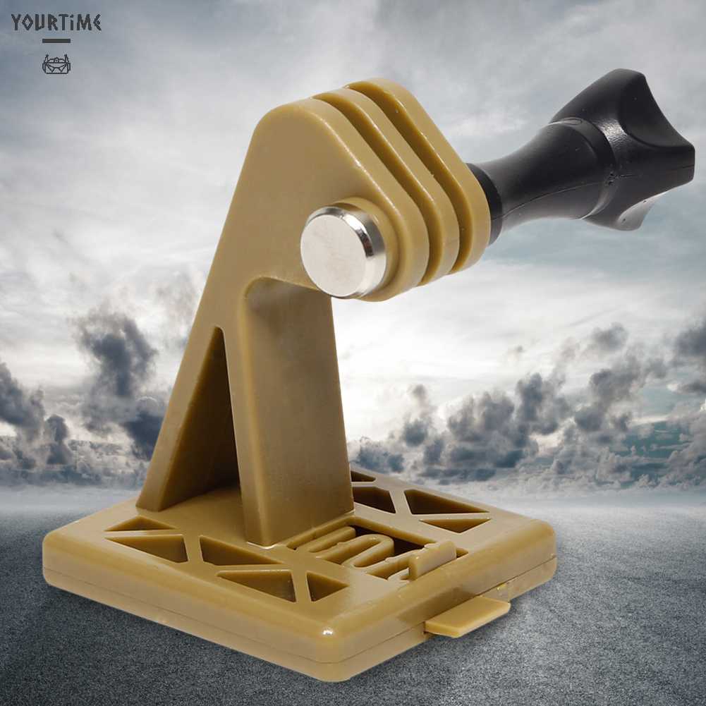 Giá Đỡ Camera Hành Trình Gắn Mũ Bảo Hiểm Kiểu Dáng Thể Thao Tiện Dụng
