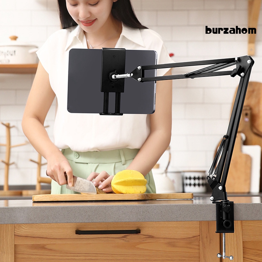 Giá Đỡ Điện Thoại [BU] Thiết Kế Kẹp Dài Xoay 360 Độ Để Bàn Tiện Lợi