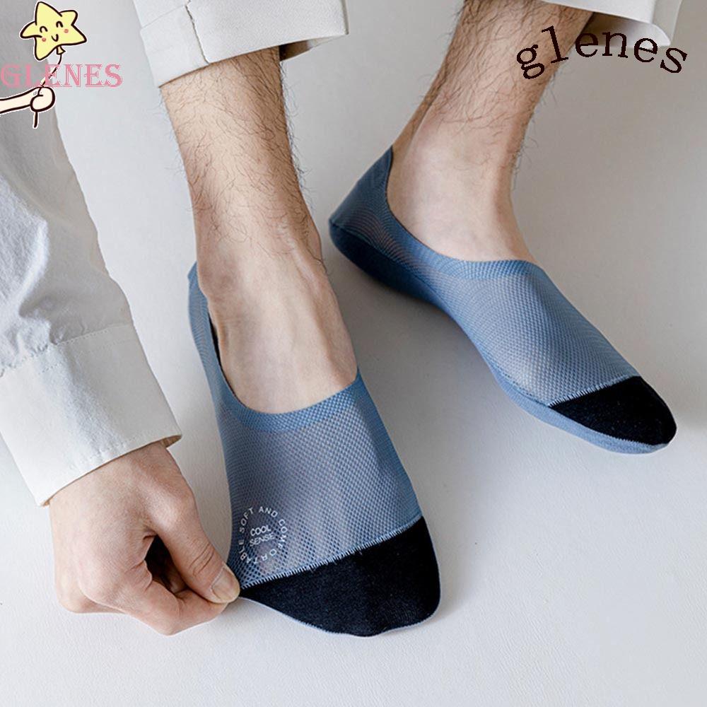 Vớ Thuyền Bằng Silicone Mỏng Chống Vi Khuẩn Thoáng Khí Thấm Hút Mồ Hôi Cho Nam