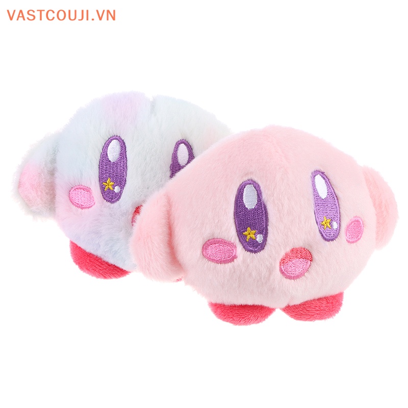Móc Khóa Búp Bê Nhồi Bông Kirby Màu Hồng Dễ Thương