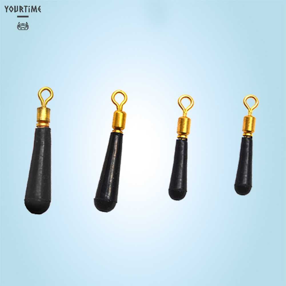 Phao Câu Cá Đầu Đồng Cao Su Xoay Được Tiện Dụng