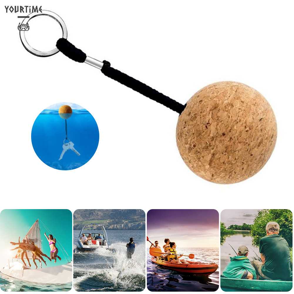 Móc Khóa Hình Quả Bóng Phao Nổi Trên Mặt Nước 50mm