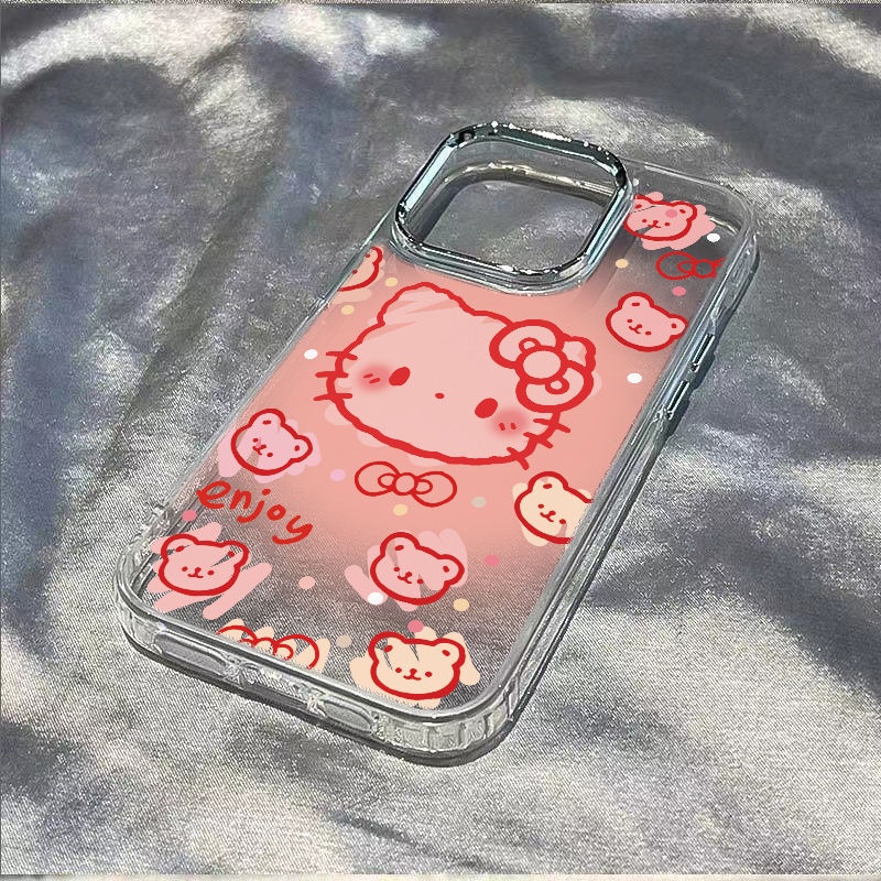 ✅Ốp Điện Thoại Dẻo Họa Tiết Chú Mèo Dễ Thương Chống Sốc Cho Iphone11 13KT plus8 max14pro / Apple 7iPhone12 DZV3