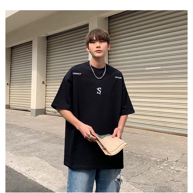 Áo Thun Ngắn Tay Phong Cách Đường Phố Thời Trang Mùa Hè Dành Cho Nam