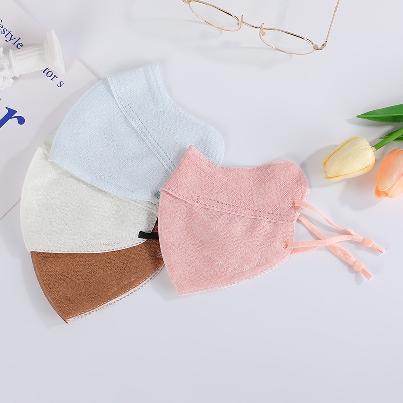 Khẩu Trang Chống Nắng Ba Lớp Có Vòng Đeo Tai Bảo Vệ Khi Đi Du Lịch Hàng Ngày