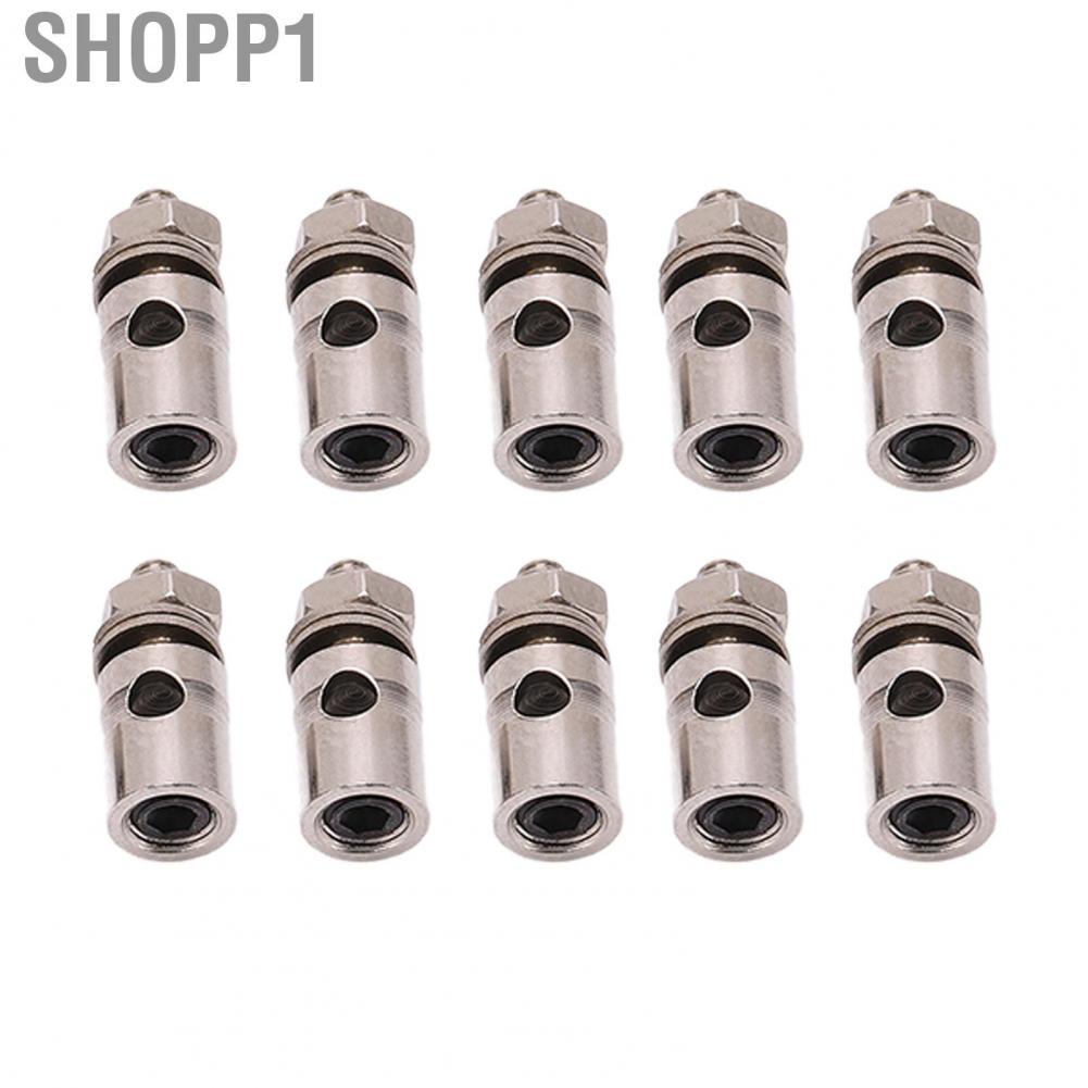 Shopp1 10pcs RC 1.8mm Pushrod Connector Linkage Stoppers For Model Airplane Plane