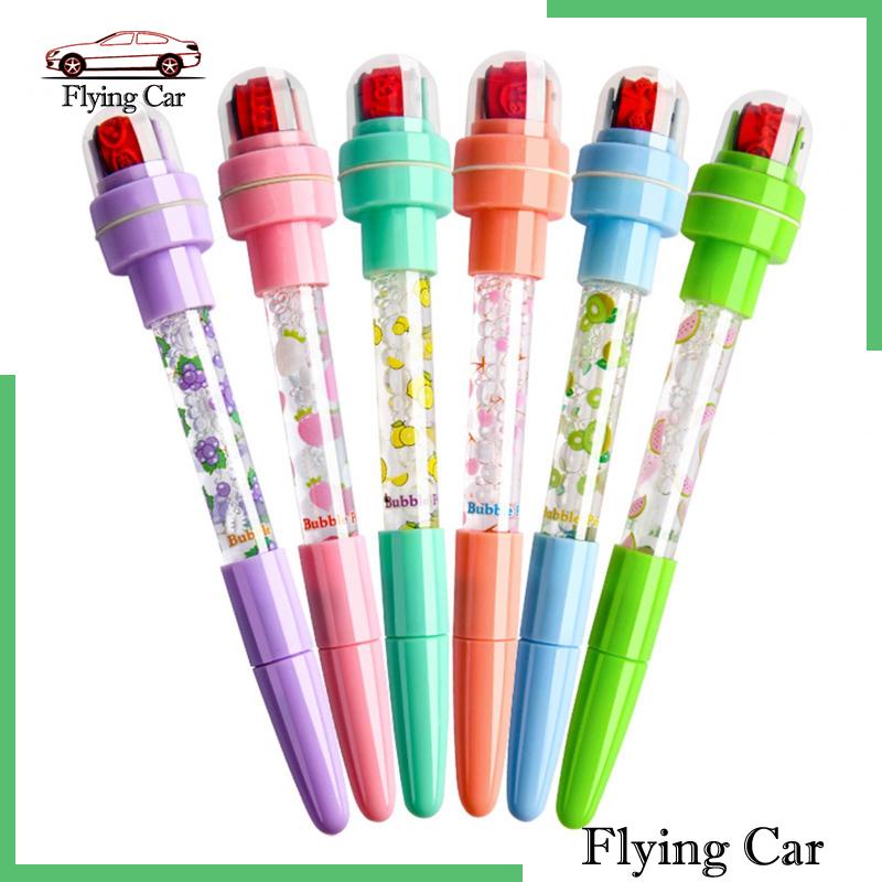 Set 6 Bút Bi Ngòi 0.7mm 0.7mm Tự Trang Trí