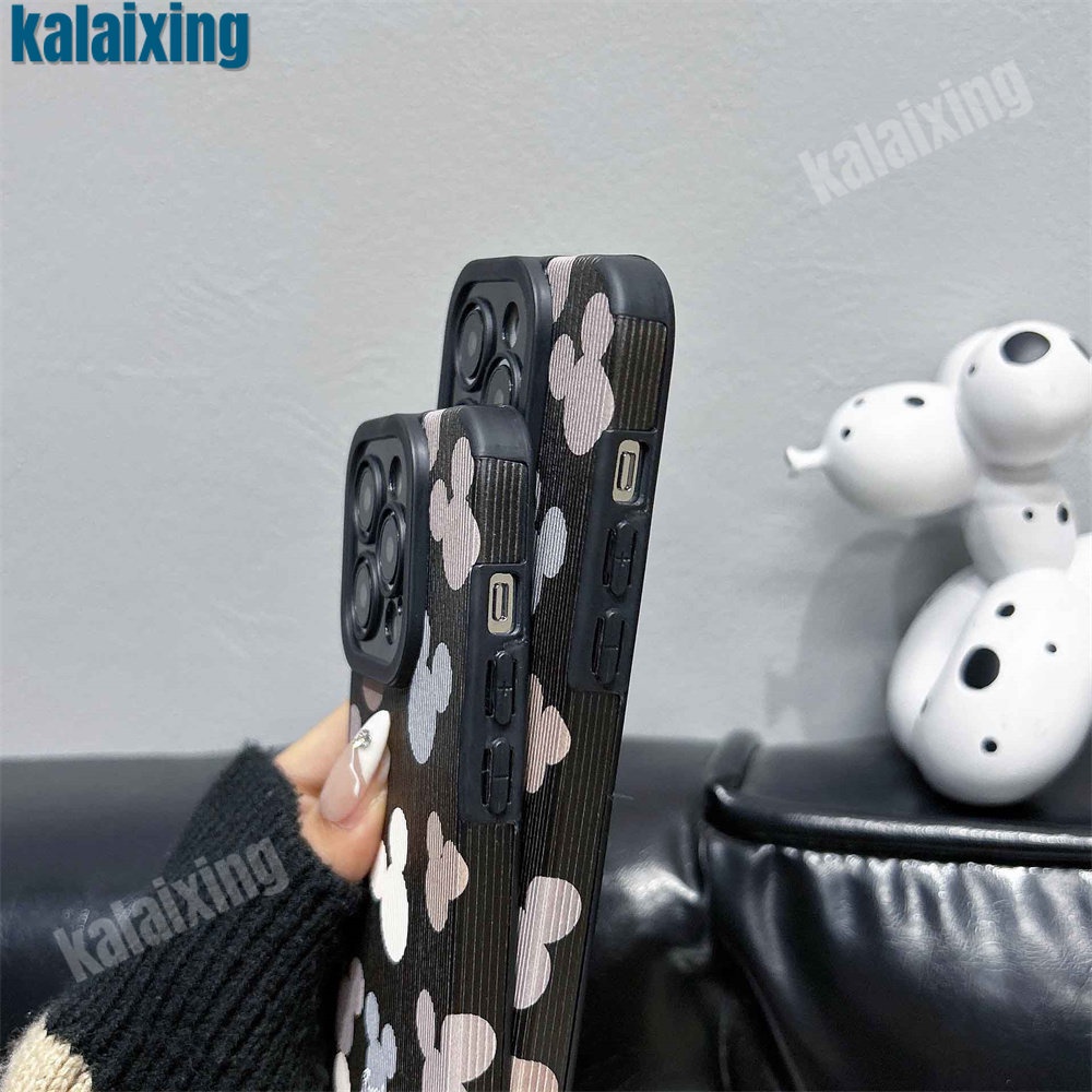Ốp Điện Thoại Mềm In Hình Chuột Mickey Cho iPhone 11 12 13 14 Pro Max 14 Plus Xs Max X XR 7 8 Plus
