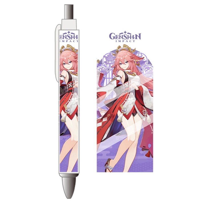 Bút Bi Tự Động Hóa Trang Nhân Vật Anime Độc Đáo