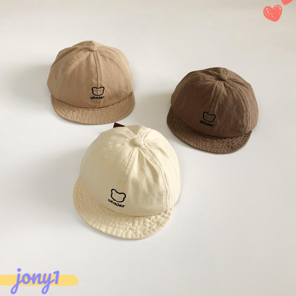 Mũ Lưỡi Trai Màu Sắc Đơn Giản Xinh Xắn Cho Bé Gái