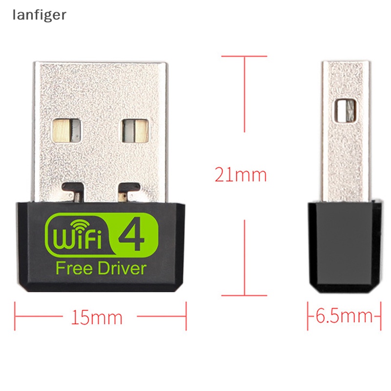 Usb WIFI Lanf Chất Lượng Cao WD-1513B 150Mbps Lan Antenna 2.4G Cho Máy Tính