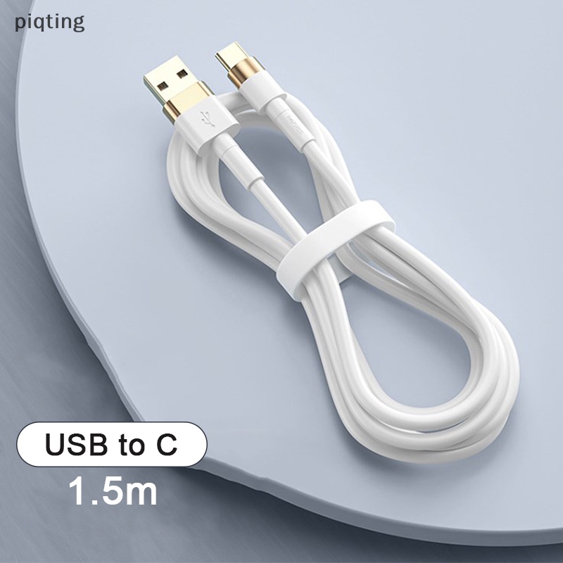 Dây Cáp Sạc Nhanh Piqt 6A PD Type-C Sang USB C