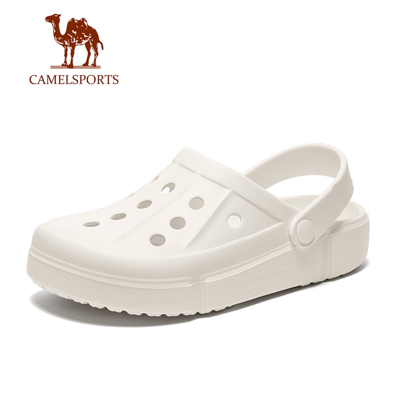 CAMEL SPORTS Sandal lỗ bít mũi đáy dày chống trượt mùa hè cho nữ