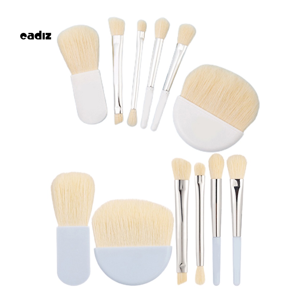 Set 6 Cọ Trang Điểm Lông Mềm Có Thể Tái Sử Dụng Kèm Hộp Đựng