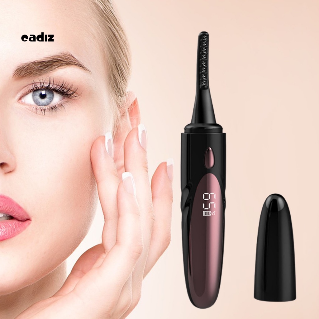 Dụng Cụ Uốn Cong Lông Mi Tự Nhiên 4 Chế Độ Điều Chỉnh Nhiệt Độ Nhanh Chóng Lâu Trôi Chống Bỏng Sạc USB