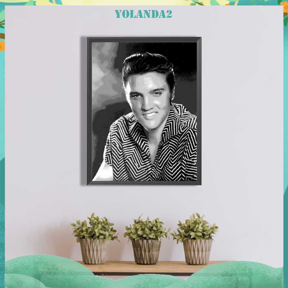 Tranh Đính Đá Kim Cương Toàn Bộ 5D DIY Hình Vẽ Presley