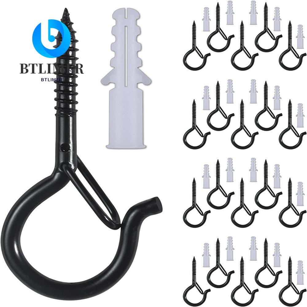 Bộ 20 Móc Treo Chậu Cây Màu Đen Thiết Kế Độc Đáo Trang Trí Nhà Cửa