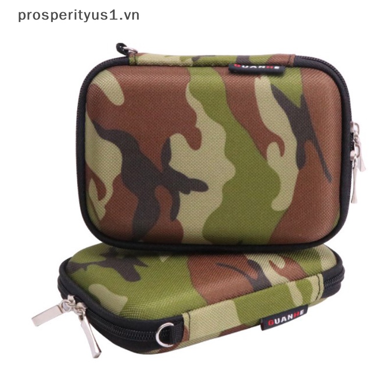 Túi Đựng Ổ Cứng 2.5 &quot;EVA Họa Tiết Rằn Ri Nhỏ Gọn Tiện Dụng prosperityus1