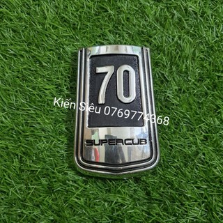 Bộ mặt nạ và logo cub 81 70cc ( nhựa dẻo)