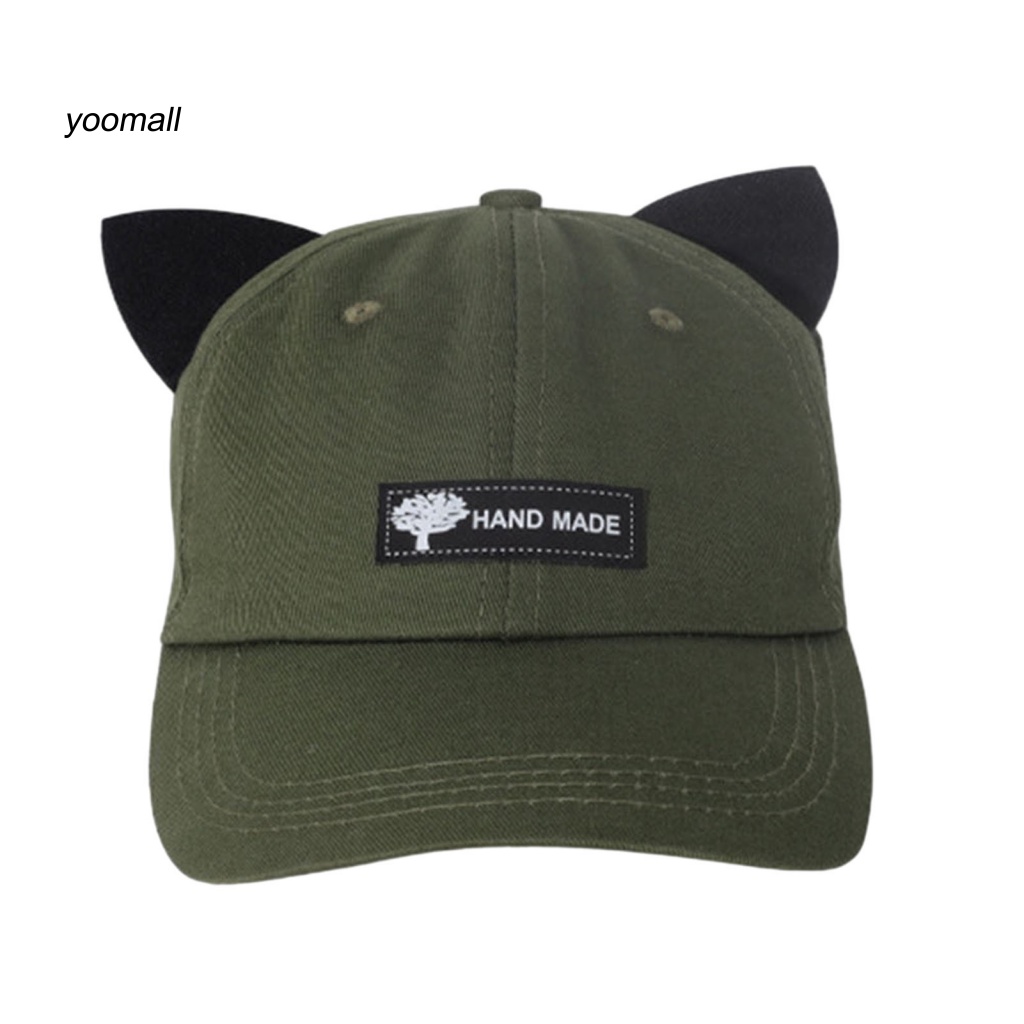 Yo / Phụ Nữ Mũ Phi Công Cá Tính Với Kính Râm Trong Suốt Trang Trí Tai Mèo Có Thể Gập Lại Cho Cosplay