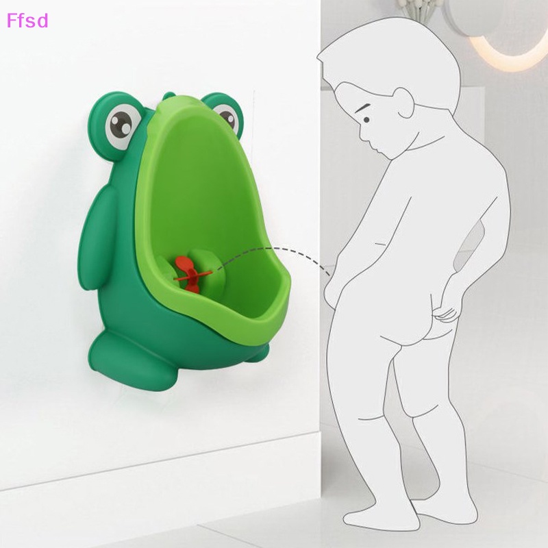 {Ffsd} Bồn Đi Vệ Sinh Luyện Tập Đi Vệ Sinh Hình Chú Ếch Dễ Thương Vui Nhộn Cho Bé Trai * Bán Chạy