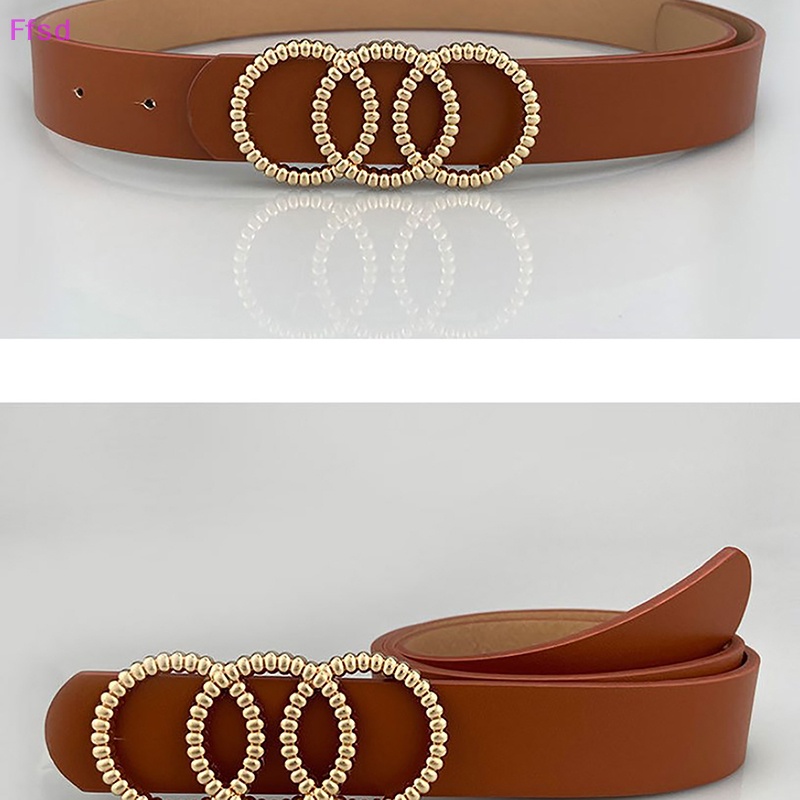 Thắt Lưng Khóa Tròn Phong Cách Punk Gothic Thời Trang Cho Nữ