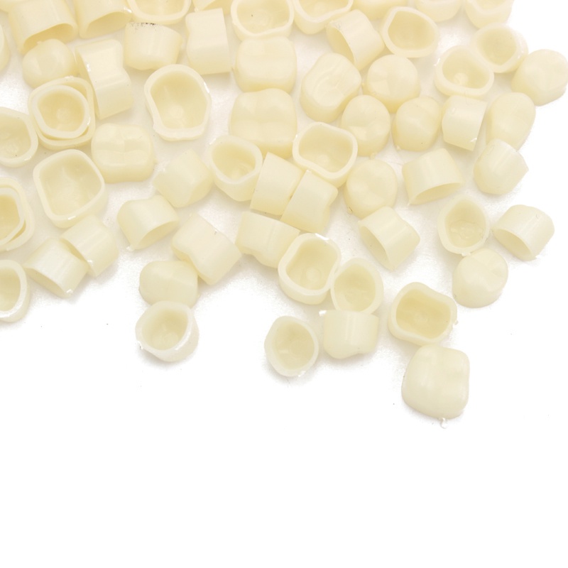 Molar / Dụng Cụ Chăm Sóc Răng Tạm Thời Bằng Nhựa Resin Hình Vương Miện Làm