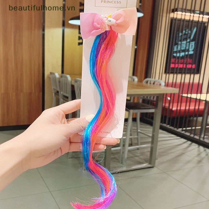 1 Kẹp Tóc Hoạt Hình Xinh Xắn Cho Bé Gái