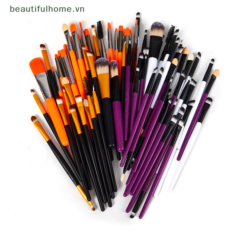 Bộ 20 Cọ Trang Điểm Chuyên Nghiệp Chất Lượng Cao
