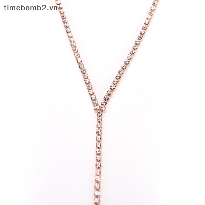 Vòng Cổ Choker Đính Đá Thời Trang Dành Cho Nữ