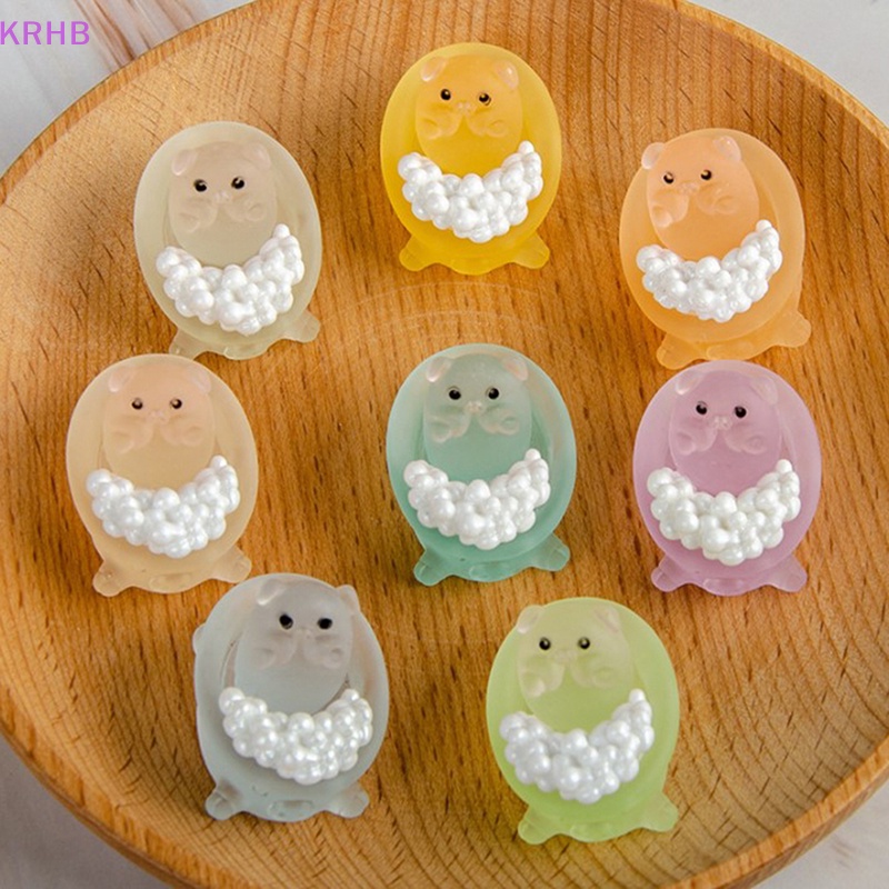 Krhb Set 5 Tượng Nhỏ Phát Sáng Trong Bóng Tối Trang Trí Tiểu Cảnh Craf Mới