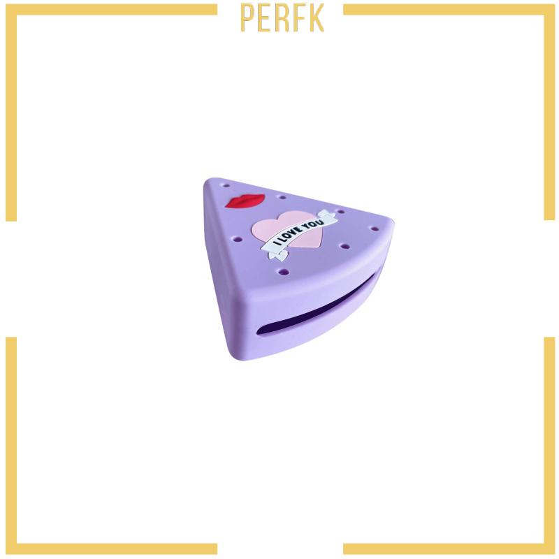 Hộp Đựng Mút Trang Điểm Hình Tam Giác Mềm Mại Chống Bụi Tiện Dụng Mang Theo Du Lịch