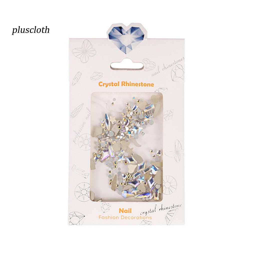 1 Túi Phụ Kiện Trang Trí Móng Tay Tạo Hiệu Ứng 3D Màu Sắc Tươi Sáng Dễ Sử Dụng