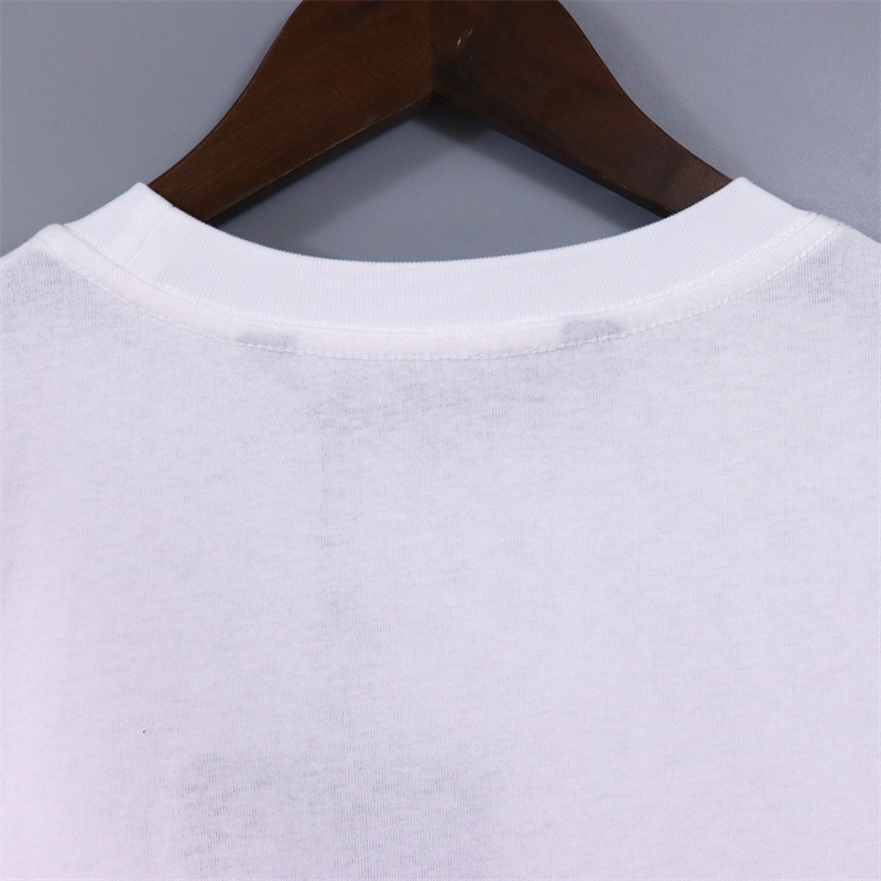 Áo Thun Cotton Cổ Tròn Tay Ngắn In Hình Cá Sấu PalmAngels Thời Trang Mùa Hè Cho Nam Và Nữ