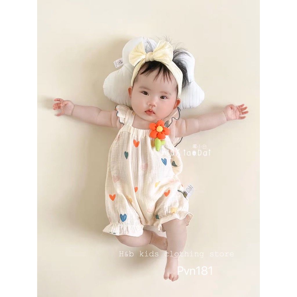 SALE BỘ BODY KÈM MŨ CHO BÉ SIZE 3-13KG