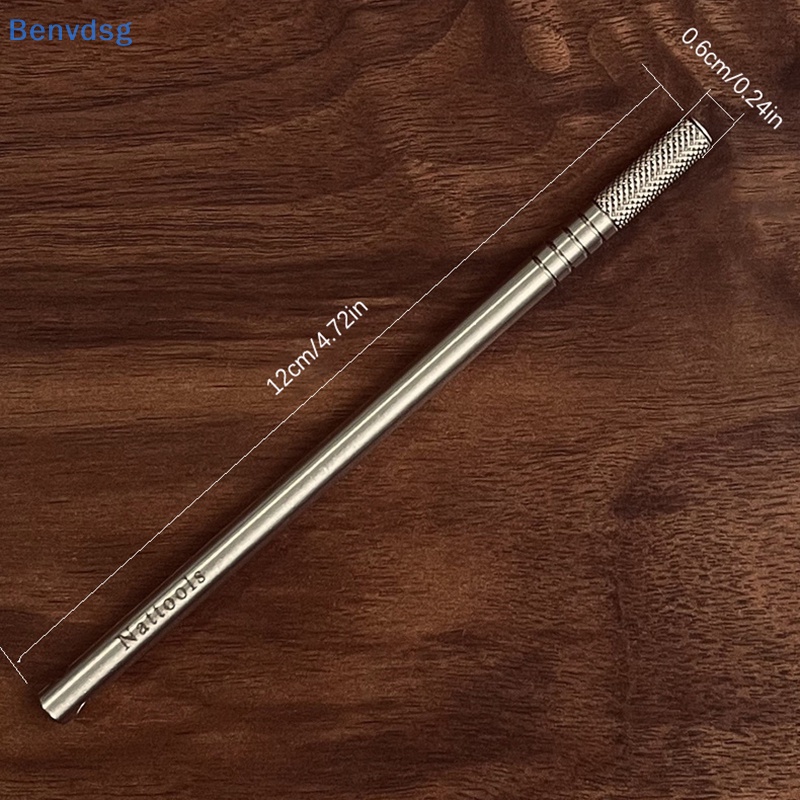 Dụng Cụ Lăn Sơn Dầu Cho Đồ Da Thủ Công Bằng Thép Không Gỉ DIY