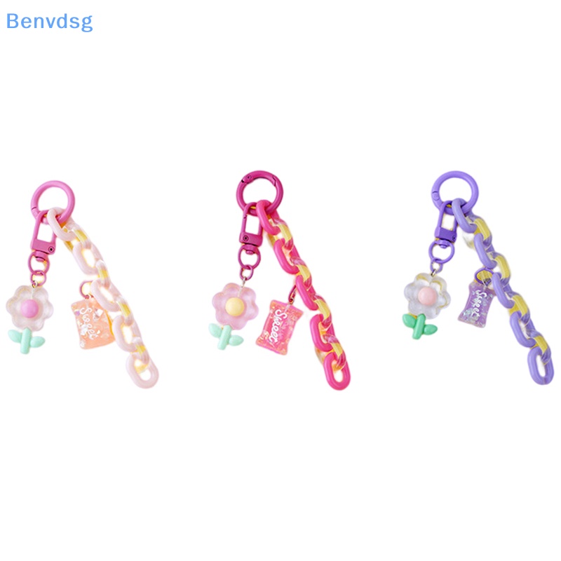 Benvdsg &gt; Móc Khóa Resin Nhỏ Hình Hoa Tulip Sáng Tạo Thời Thượng Trang Trí Túi Xách Nữ