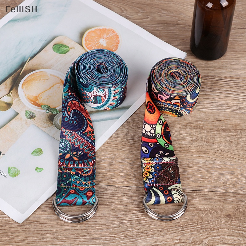 Dây Đai Tập Yoga Điều Chỉnh Được In Họa Tiết Nhiều Màu 439br