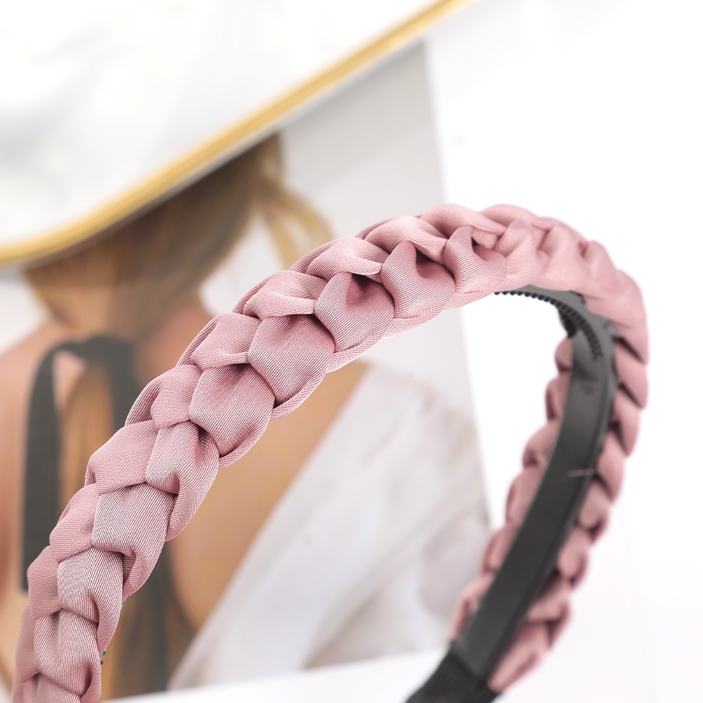 Dây Buộc Tóc Trang Trí Ruy Băng Lưới Thắt Bím Phong Cách Hàn Quốc Thời Trang Cho Nữ