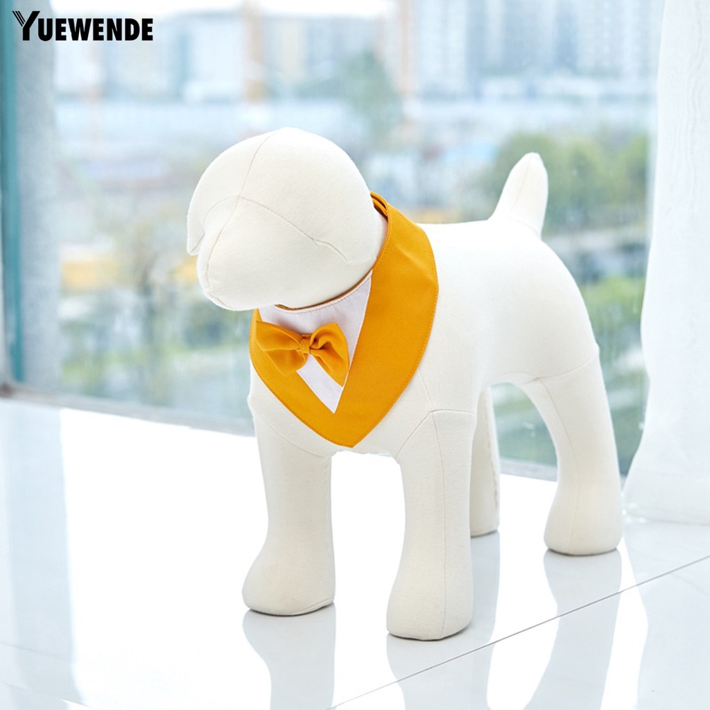 Khăn Quàng Cổ Tam Giác Thắt Nơ Dễ Điều Chỉnh Cho Thú Cưng