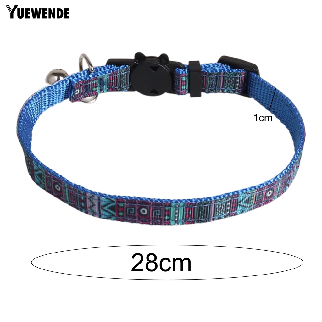 Yq.e Vòng Cổ Bằng Polyester Chống Mài Mòn Chống Mài Mòn In Họa Tiết Sáng Tạo Làm Phụ Kiện Chụp Ảnh Cho Thú Cưng