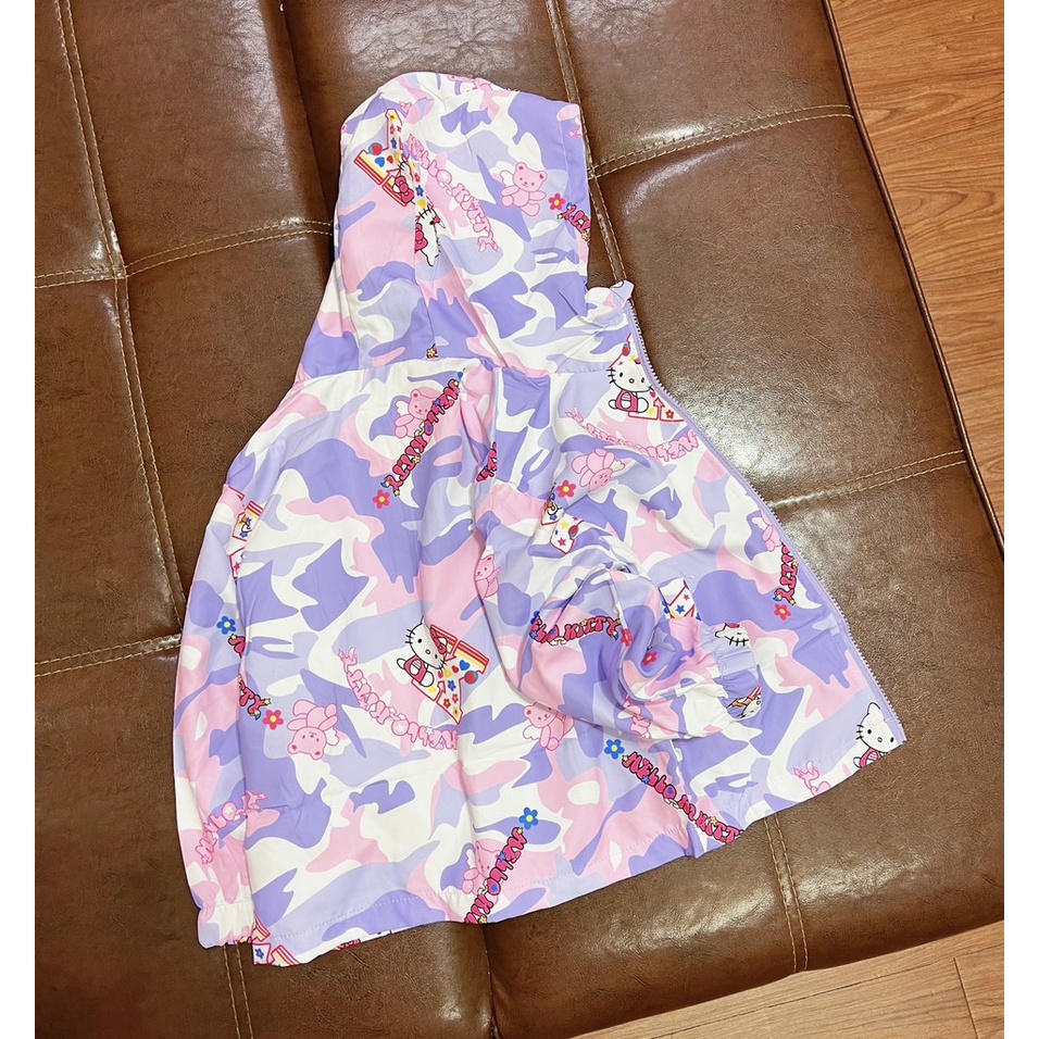 Khoác gió kitty QCCC loại 1 cho bé gái