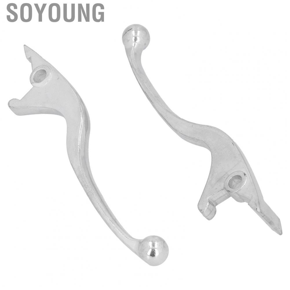 Soyoung Brake Handle Replacement  Cnc Machining Aluminum Alloy Levers for Moped And Atv Most Motorcycle