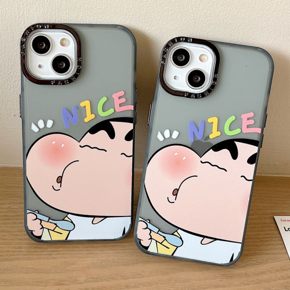 Ốp Điện Thoại Họa Tiết Shin-chan Cho IPhone 11 14 13 12 Pro Max XS XR 7 8 Plus
